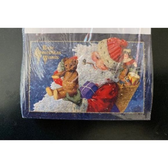 Old World Christmas Best Christmas Wishes Mini Card - Picture 2 of 2